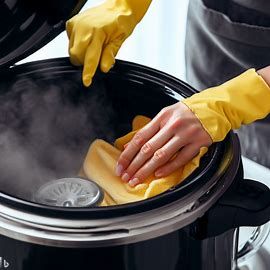 how to clean a slow cooker